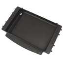 7658 Cast Iron Grill Griddle, Griddle Insert for Weber Spirit 200 Gas Grills, for Spirit ll E-210 Series, Cooking Pan, Partial Flat Top, Outdoor Camp BBQ, Heavy-Duty, for Weber 7597, 7598