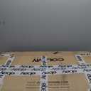 COLAMY Wooden Dining Chairs Set of 2, Modern Fabric Upholstered Kitchen Side Chairs, Farmhouse Dining Room Chair with Foot Pegs, Beige