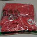 Deconovo Christmas Red Curtains, Blackout Drapes, Soundproof Curtain, Silver Print, 42 x 63 Inch Long, 2 Panels, Machine Washable Window Panel for Living Room Bedroom Festival Party Decoration Kitchen (Red/Tree Branch)