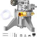 M MINGLE 7/8" Shaft Vertical Pressure Washer Pump - 3000 PSI Power Washer Pump - Compatible with Troybilt, Craftsman, Ryobi, Honda, etc Multiple Brands - Rear Inlet/Outlet