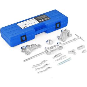 Orion Motor Tech Slide Hammer, 9-Way Slide Hammer Puller Set, Slide Hammer Bearing Puller with Internal External 2 Jaw & 3 Jaw Pullers, Rear Wheel Axle Shafts, Dent Shaft Puller Hub Puller Tool Kit