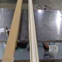 ChrisDowa Cordless Zebra Blinds for Windows, Dual Layer Free-Stop Light Filtering Window Roller Shades, Pull Down Privacy Zebra Shades for Home, Office, Bedroom, Door (62" W x 72" H, Beige)