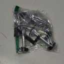 3 Inch C Clamp for Woodworking, Heavy Duty Steel C Clamps, Small C Clamps for Desktop Workpiece Fixing (4 Pcs)