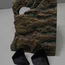 JIHAQUA Large Resin Reptile Tank Accessories Hideouts Cave Habitat Decor for Leopard Gecko Lizards Turtle