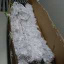 8Ft Artificial PVC Chrismas Tree with Stand White