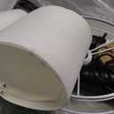 Bedside Lamps Set of 2, 3-Color Dimmable Black Metal Table Lamp for Living Room/Bedroom/Entryway and Other Rooms, Led Bulb Included