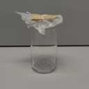 Drinking Glasses with Bamboo Lids and Glass Straw 4pcs Set - 16oz Glass Cups, Iced Coffee Glasses, Cute iced Tea Glasses, Beer Glasses, Ideal for Coffee Bar Accessories, Aesthetic Gift - 2 Brushes