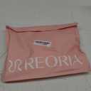 REORIA Butsmooth® Women’s Sexy Sleeveless Square Neck Double Lined Basic Bodysuit Tank Tops, Small, Peach Fuzz