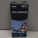 Bike Mirror Handlebar Mount 360 Adjustable 2pcs, Accessories Bike Side Mirror, E Bike Mirrors for Handlebars, Scooter Mirrors for Handlebars with Scratch Resistant Glass, E Bike Rear View Mirror