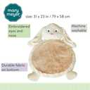 Mary Meyer Bestever Baby Mat, Cream Bunny
