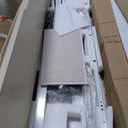 Marsail 48x24 Electric Standing Desk with Drawer, Computer Desk, Sit Stand Office Table with Storage & Hooks & Cable Management, Ergonomic Height Adjustable Table for Home Office, Maple