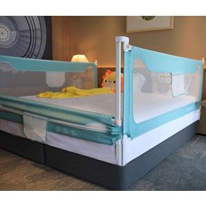 U/D Bed Rails for Toddlers/Kids - Extra Long and Tall Bed Rail for Twin, Full, Queen, King Size Mattress (59in(150cm))-1side