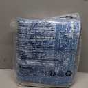 RoomTalks Boho Blue Washable Rug Thin Indoor Doormat 2x3 Entryway Entrance Small Rugs Non Slip Stain Resistant, Vintage Distressed Medallion Area Rugs Throw Carpet for Bathroom Laundry Kitchen