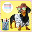 Sayglossy 48 Pcs Dachshund Theme Ballpoint Pens Novelty Gifts 8 Style Smooth Writing Pens for Teacher Student Gifts