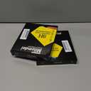 2 x Milomdoi 9 in 1 Screen Protector for Samsung Galaxy Z Fold 7, 3 Inside Flexible Film + 3 Front Tempered Glass + 3 Camera Lens Protector Accessories with Installation Frame (Black)