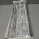 Over the Door Organizes- 6 Tier Stuffed Animal Storage, Bathroom Organizers and Storage, Swing-proof Hanging Organizer for Toys/Nursery Newborn Baby Essential Stuff (Clear)