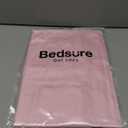 Bedsure Satin Pillowcase for Hair and Skin Queen - Pink Silky Pillowcase 4 Pack 20x30 Inches with Envelope Closure, Similar to Silk Pillow Cases, Gifts for Women Men