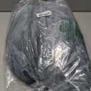 H.VERSAILTEX Rich Velvet Stretch 2 Piece Cover Chair Slipcover Sofa Cover Furniture Protector Couch Soft with Elastic Bottom Chair Couch Cover with Arms Width Up to 49 Inch(Chair, Stone Blue)