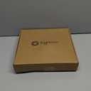 Brightown Christmas Snowflake Icicle Lights Outdoor  Plugin 10.5ft 5 Drops 240LED Snowflake Window Light with 8 Modes, Hanging Lights for Indoor Outdoor Porch Eaves Rooftops Pergola Christmas Decor