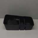 MARCHFA Center Console Lower Organizer Tray Compatible for Kia EV6 Accessories 2026 2025 2024 2023 Armrest Bottom Storage Box (Black)