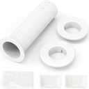 Mini Split Cover Wall Sleeve for Air Conditioner Line Set Covers with air Conditioning Filter Cotton for Outside Units AC Sleeve Through The Wall Pipe Accessories (8.66 inches Length)