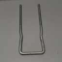 Spare Tire Carrier for Trailer,U-Bolt Zinc Plated Spare Tire Mount Bracket Side Mount 4 or 5 Lug fit Ski Boat, Fishing Boat or Sailboat Trailer (12 Inch, Silver)