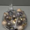 Suilung 24 Pcs Neutral Textured Christmas Ball Ornaments 2.36'' Vintage Christmas Tree Decor Modern Rustic Brown Ornaments with Loop Shatterproof Hanging Ball for Xmas Farmhouse Decor (Vintage Copper)