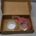 Heavy Duty Packing Tape for Moving Boxes  1.88" x 360Yds (6 Rolls) Clear Moving Tape for Boxes, Secure Sealing for Cardboard, Bubble Wrap, Shipping Supplies (2, Plastic Dispenser)