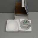 PHITRIC Christmas Decorations Indoor, 1 pc Sparkling Snowman Globes with LED Lights and Timer, Tabletop Xmas Decor for Fireplace, Table, Home Decor Indoor