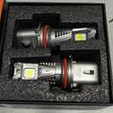 SEALIGHT S7S 9007/HB5 Light, 60000LM Brightest 6500K Cool White, 3Mins Easy Installation, 10 Years Lifespan, Plug-N-Play, IP68 Waterproof, 2 Pack