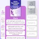 Teeth Whitening Strips, Purple Whitening Strips, Enamel Safe for Sensitive Tooth, Color Corrector, Tooth Stain Remover, Non-Slip Design, 28 Strips (14 Treatments)