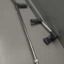 Medline Aluminum Forearm Crutches, Youth, Pack of 2