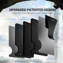 typecase Minimalist Wallet for Men: Metal Card Holder with Removable Money Clip, RFID Blocking, Slim, Utral Thin, Small, Front Pocket, Hold up to 15 Credit Cards (Metal Grey)