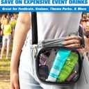 GoPong Lotion Flask 3 Pack (12 oz Total) - Hidden Alcohol Travel Flasks Secret Liquor Containers for Beaches, Cruises, and Sports Events Includes Funnel & Spout
