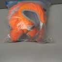 Lelepet Dog Coat Warm Dog Winter Coat Waterproof Dogs Jacket with Harness Built in Reflective Pet Fleece Vest Zip-Up Cold Weather Coats for Small Medium Large Dogs Turtleneck Windproof Blaze (Orange, Large)