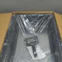 Enclosed Stainless Steel Cat Litter Box with Lid, XL Extra Large Litter Box for Big Cats, Metal Litter Pan High Sided, Never Absorbs Odors, Anti-Urine Leakage, Include Scoop (65-Darkgray)