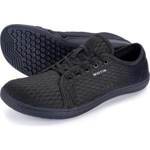 WHITIN Men's Amphibious Water Shoes | Quick Drying | Casual-Style Inspired (9, All Black)