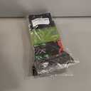 2 x I'D RATHER BE CHASING Funny Mens Socks, Golf & Pickleball Gifts for Men, Golfers Unique Crew Sock, Golfing Gift Accessories (Black)