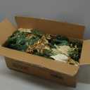 AMERZEST 6FT Prelit Artificial Christmas Garland with Dual Color LED Lights and Timer by Remote Control and Plug in for Mantle Stairs Fireplace Door Xmas Decoration, Indoor Outdoor, Green