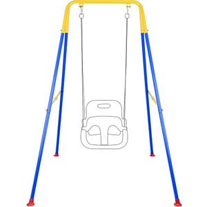 Baby Swing Stand, Foldable Swing Stand for Backyard Indoor & Outdoor