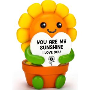 Agantree art You are My Sunshine Sunflower I Love You Gifts for Wife Women Mom Daughter Birthday for Girlfriend Women Her Coworker Friend Sister Coworker Christmas
