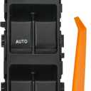 Power Window Switch Fits for Dodge Caliber & Jeep Compass, Patriot 2007 2008 2009 2010.Driver Side Control Door vidrios Master Switch Replaces 56040691AD,56040691AC