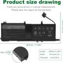 Fancy Buying 9NJM1 44T2R MG2YH Laptop Battery for Dell Alienware 15 R3 R4 17 R4 R5 Series P31E P69F P31E001 P31E002 P69F001 P69F002 HF25D 01D82 546FF 0546FF HF250 0HF250 0MG2YH