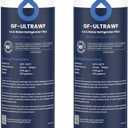 GLACIER FRESH Replacement for Frigidaire ULTRAWF, Pure Source Ultra, Kenmore 9999, 469999, 46-9999, A0094E28261 Refrigerator Water Filter, Pack Of 2