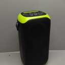 Bluetooth Speaker 160W Loud Wireless Outdoor Portable Big Powerful Deep Bass Sound TWS Large Home Party Speakers with Subwoofer LED Lights (Black)