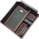 Car Glove Box, for Hyundai, for NX4, for Limited, for Santa, for Cruz 2022+ Car Center Console Btorage Box Armrest Box Storage Tray Auto Interior Tidying (Red)