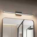 Modern LED Bathroom Vanity Light,40inch (39.76'') 36W 3300 Lumen Dimmable Powder Room Light Fixtures Over Mirror,5CCT Vanity Lights for Bathroom, ETL Certified,Slim Rectangular Bar