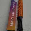 Muscle Roller, Massage Roller forRelieving Muscle Soreness CrampingTightness, Help Legs Back JointsRecovery (Gray-orange)