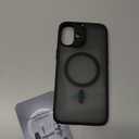 ESR for Phone 16 Plus Case, Compatible with MagSafe, Shockof Military-Grade tection, Magnetic Phone Case for Phone 16 Plus, Classic Hybrid Case (HaloLock), Frosted Black