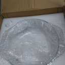 Plastic-free, ACEPRUT New Upgrade Glass Microwave Splatter Cover for Food with Ceramic Handle & Screw, 100% Food Grade, BPA Free, Dishwasher Safe